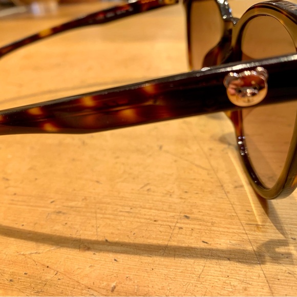 Moschino used sunglasses-Women-in good condition tortoise shell brown - Picture 4 of 8